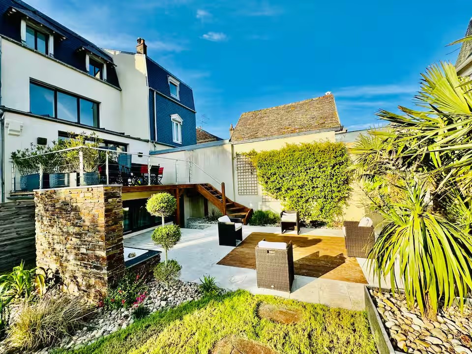 Maison avec terrasse et jardin à Deauville — bien géré par Elegancia Conciergerie